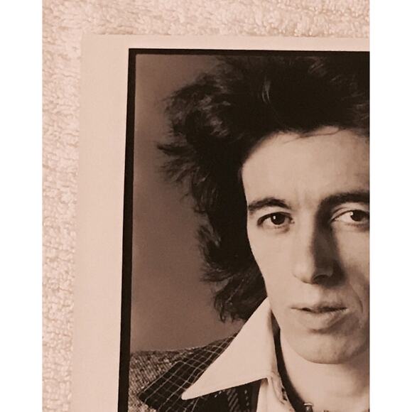 BILL WYMAN B&W Promo Photo Rolling Stones Press Photograph SIGNED AUTOGRAPHED - Picture 4 of 7